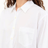 Jamie Haller Apparel Womens Blouses The Weekend Shirt in White