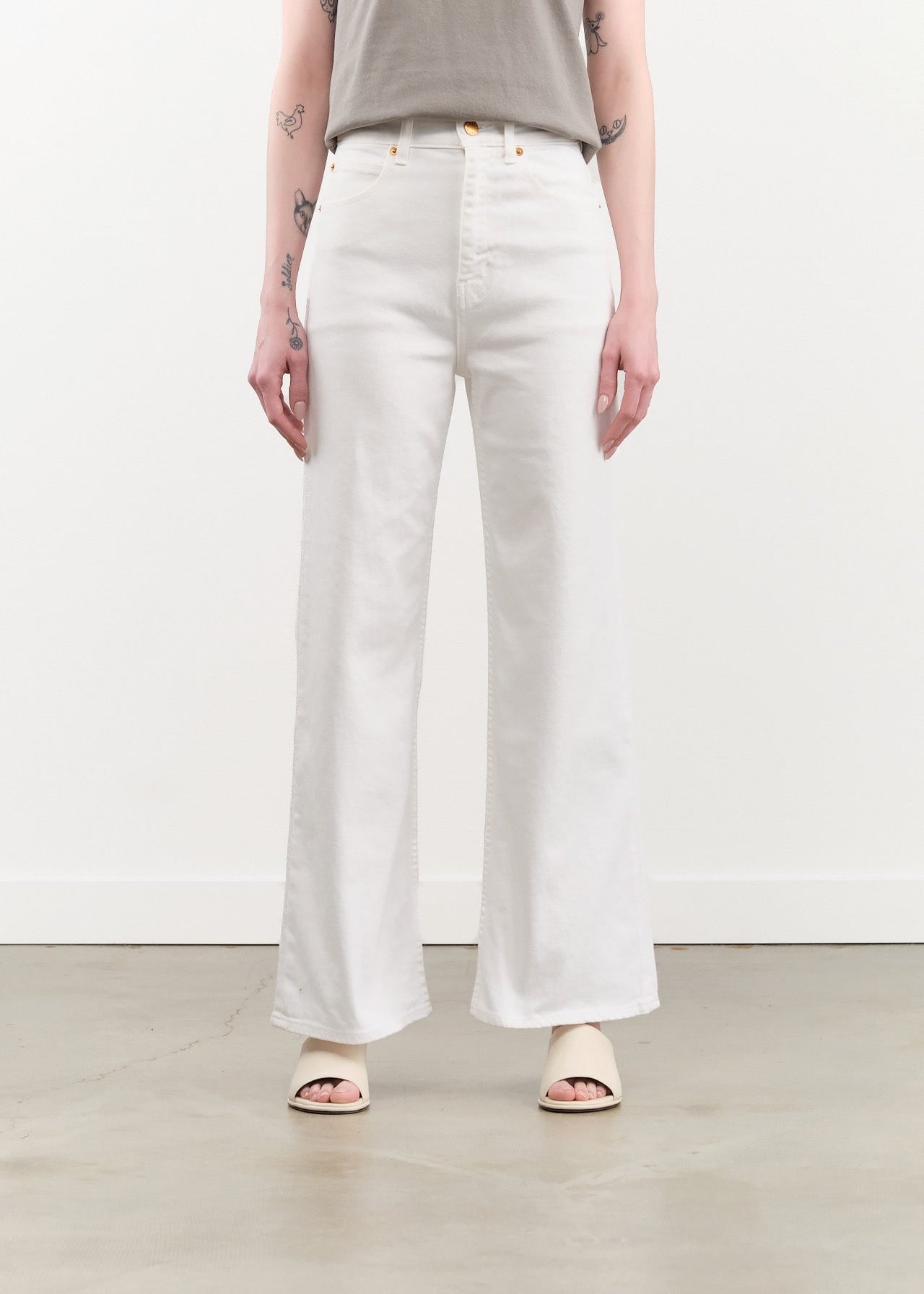 Jamie Haller Apparel Womens Denim The Wide A Leg