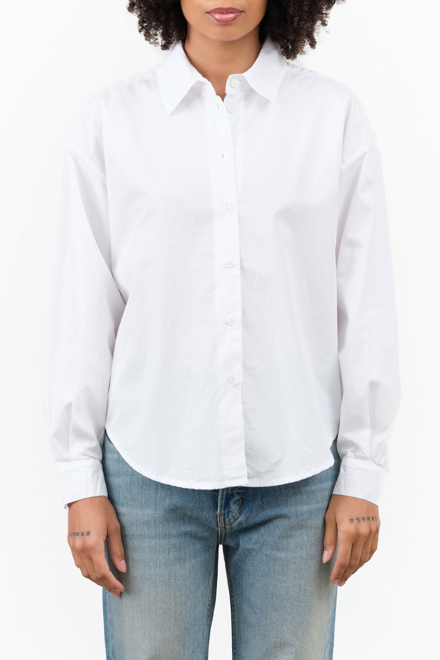 Alberta Shirt by Jesse Kamm in Salt