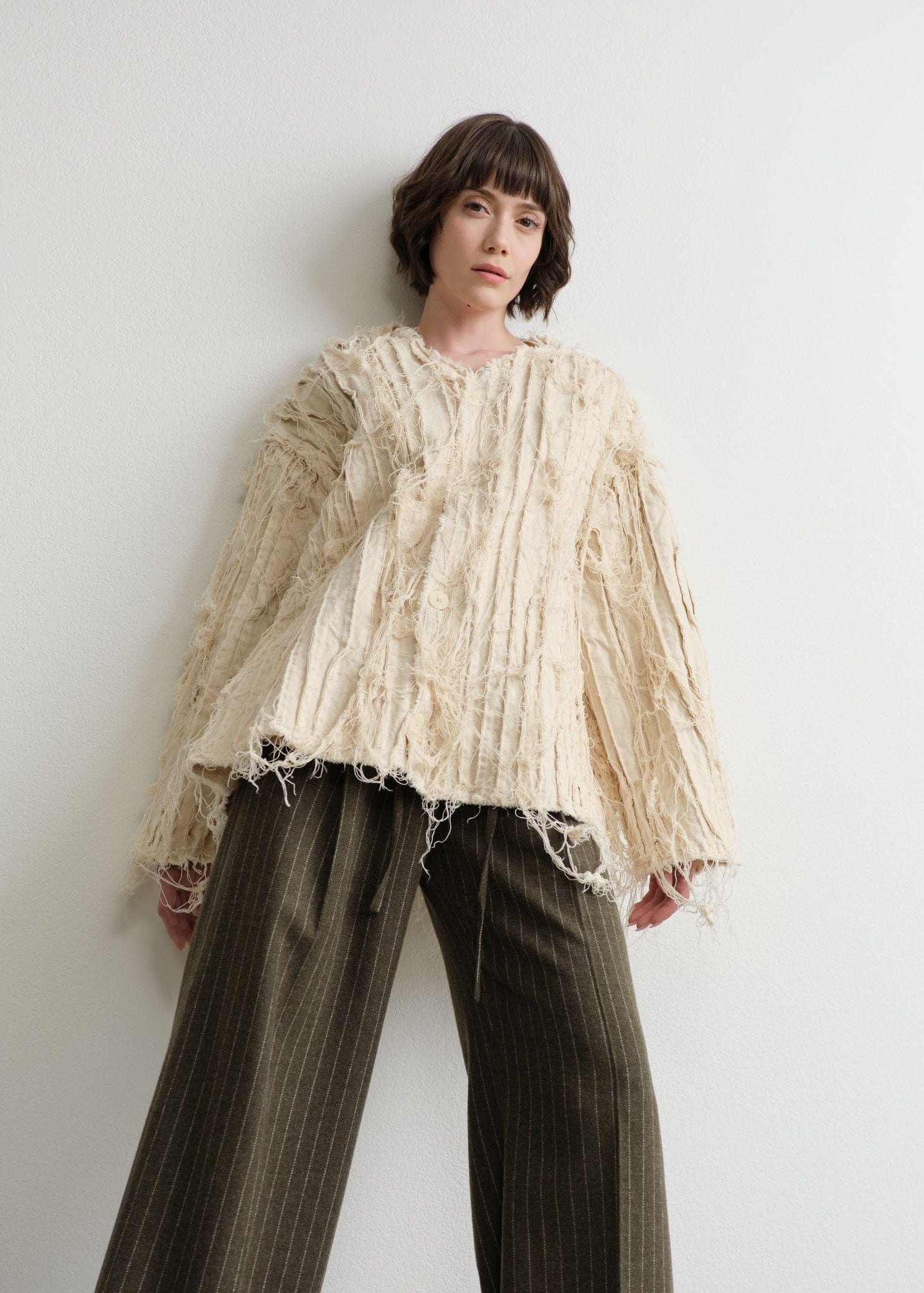 Jesse Kamm Apparel Womens Jackets Baleen Jacket in Natural