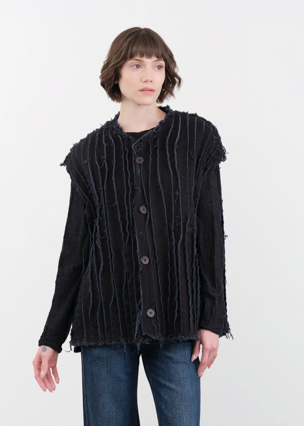 Jesse Kamm Apparel Womens Outerwear Baleen Vest