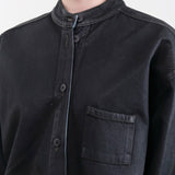 Jesse Kamm Apparel Womens Jackets Band Collar Okuda Jacket