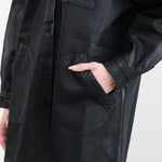 Jesse Kamm Apparel Womens Jackets Band Collar Okuda Jacket