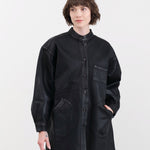 Jesse Kamm Apparel Womens Jackets Band Collar Okuda Jacket