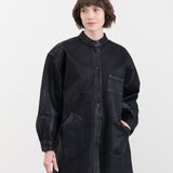 Jesse Kamm Apparel Womens Jackets Band Collar Okuda Jacket