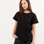 Jesse Kamm Apparel Womens Tees Bowery Tee in Black