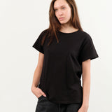 Jesse Kamm Apparel Womens Tees Bowery Tee in Black