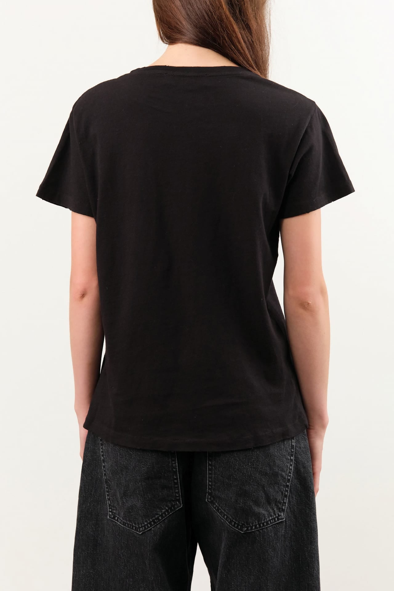 Jesse Kamm Apparel Womens Tees Bowery Tee in Black