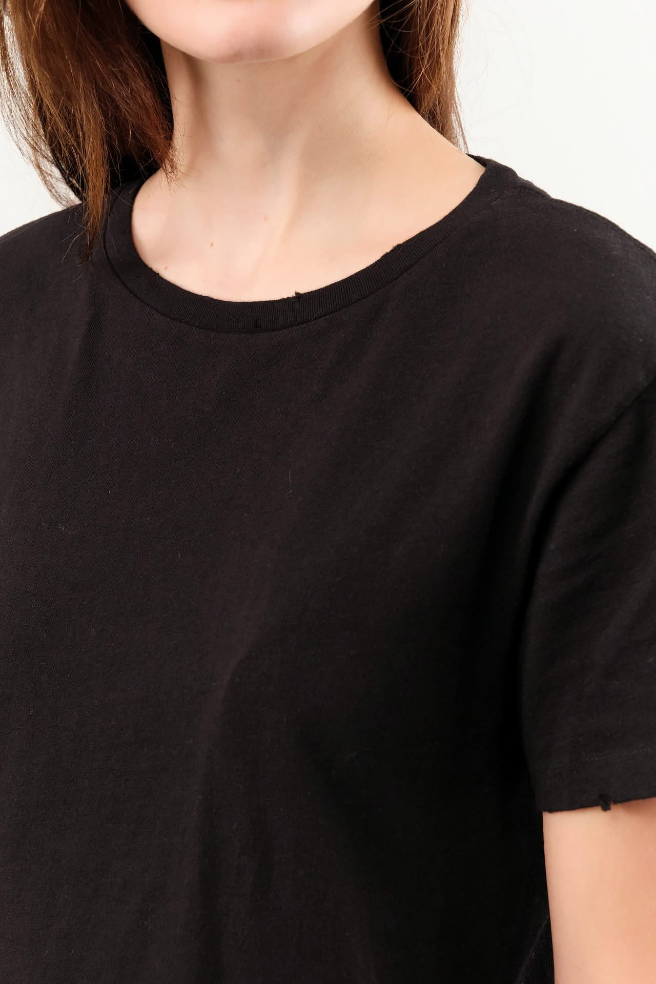 Jesse Kamm Apparel Womens Tees Bowery Tee in Black