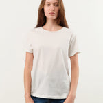 Jesse Kamm Apparel Womens Tees Bowery Tee in Salt White