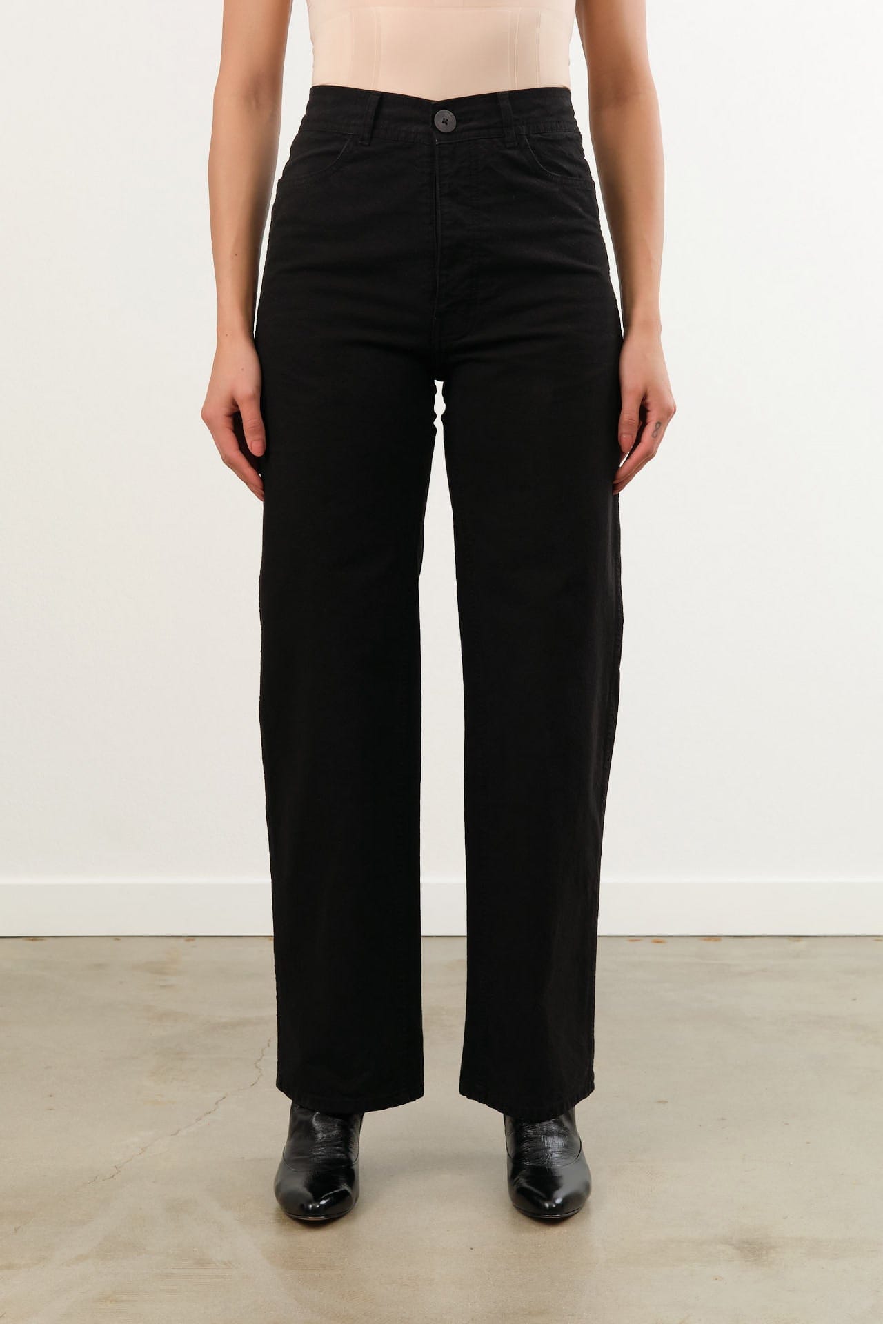 Jesse Kamm Apparel Womens Pants California Slim in Black