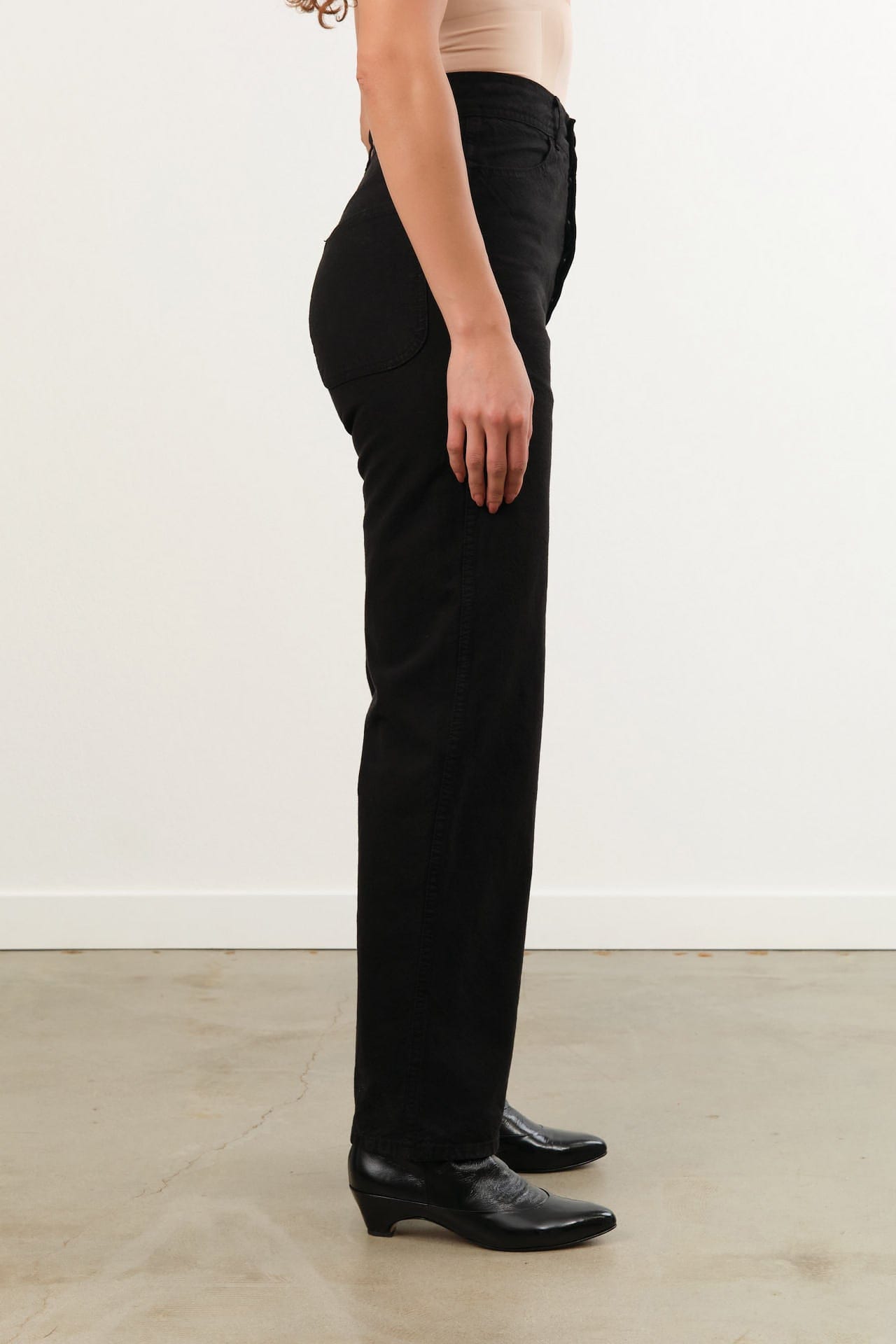 Jesse Kamm Apparel Womens Pants California Slim in Black