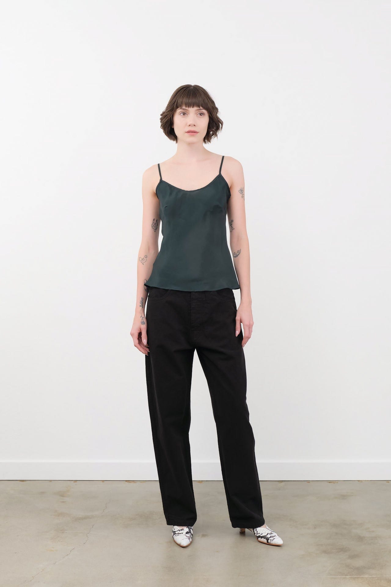 Jesse Kamm Apparel Womens Pants California Wide Pant in Black
