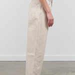 Side view of California Wide Pant in Natural