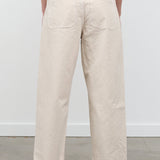 Business Casual Trouser by Jesse Kamm California Wide Leg Pant in Natural Tan White
