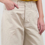 Pocket view of California Wide Pant in Natural