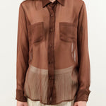 Jesse Kamm Apparel Womens Blouses Georgio Button Down