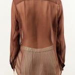Jesse Kamm Apparel Womens Blouses Georgio Button Down