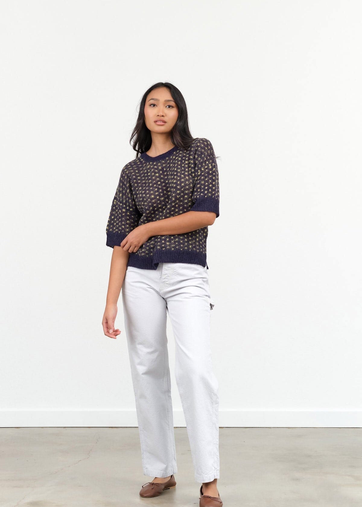 Jesse Kamm Apparel Womens Pants Handy Pant in Moon Moon / 0