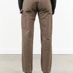 Mushroom Brown High Waisted Handy Pant Wide Leg by Jesse Kamm Designer Brand