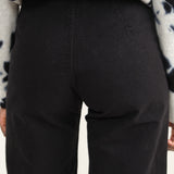 Jesse Kamm Black High Waisted Sailor Pant Without Pockets