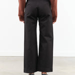 Black Denim High Waisted Wide Leg Sailor Pant by Jesse Kamm Designer Brand