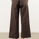 Jesse Kamm Apparel Womens Pants Sailor Pant in Graphite Stripe