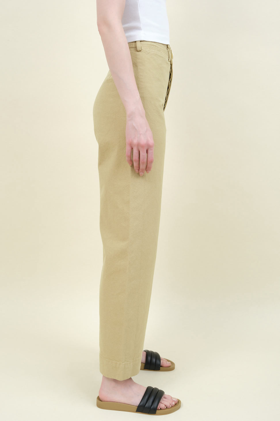 Side of Sailor Pant in Khaki