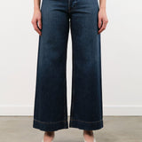 Jesse Kamm Apparel Womens Denim Sailor Pant in Medium Roast