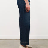 Jesse Kamm Apparel Womens Denim Sailor Pant in Medium Roast