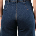 Jesse Kamm Apparel Womens Denim Sailor Pant in Medium Roast