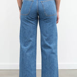 Back view of The 225 in Cowboy Blue Denim
