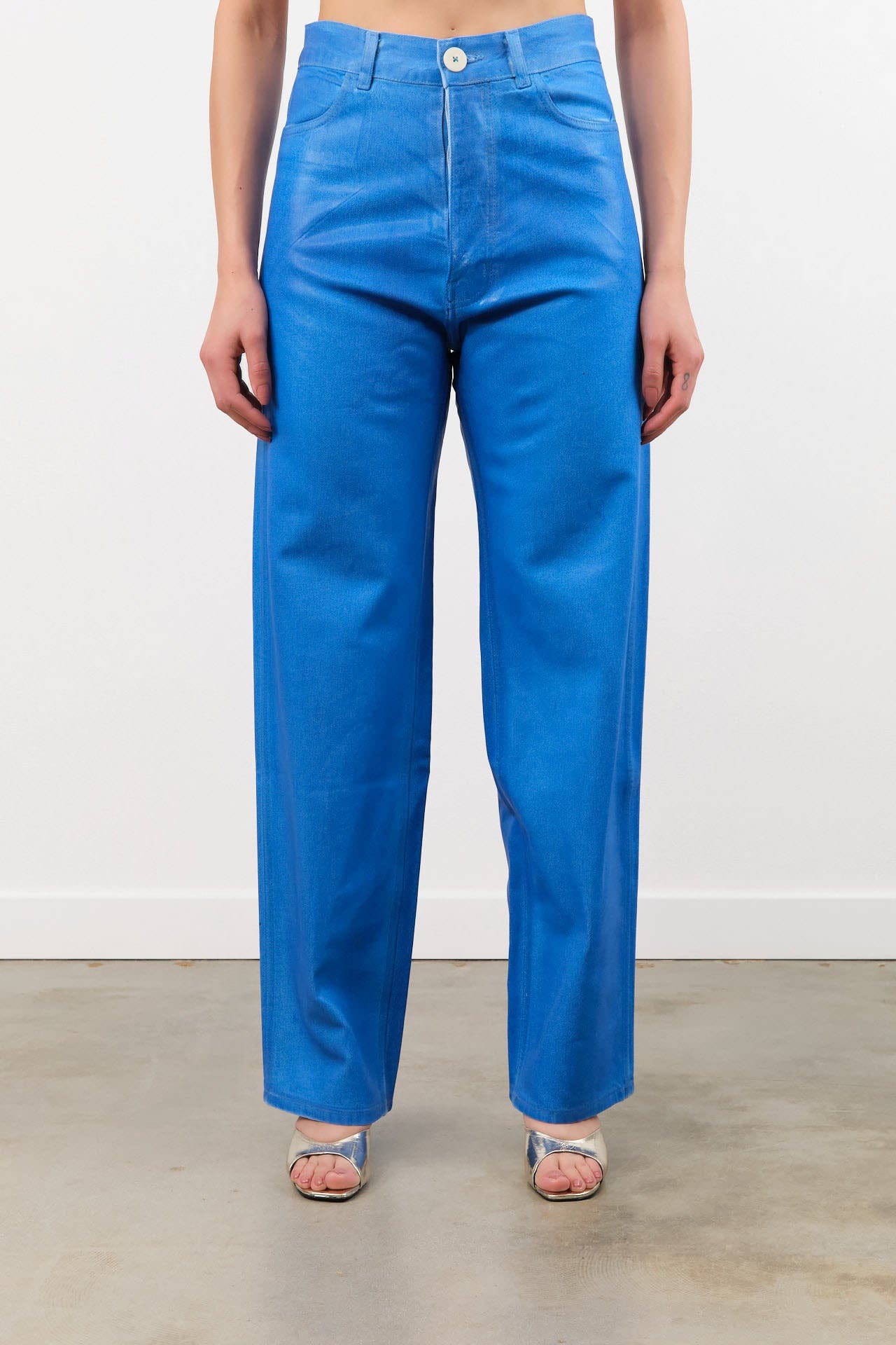 Jesse Kamm Apparel Womens Pants The 225 in Electric Blue Lacquer