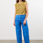 Jesse Kamm Apparel Womens Pants The 225 in Electric Blue Lacquer