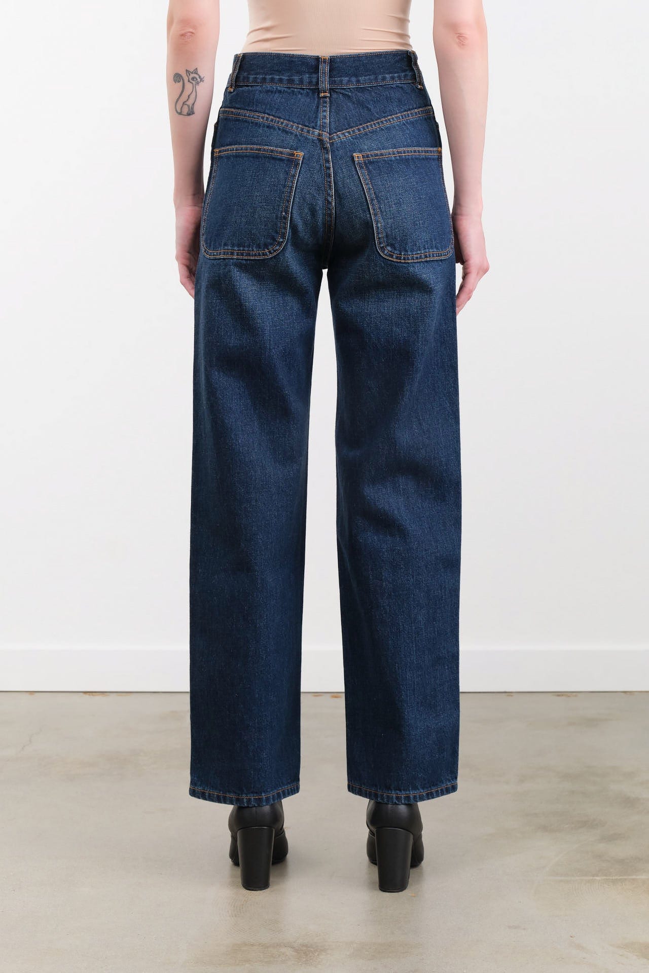 Jesse Kamm Apparel Womens Denim The 225 in Medium Roast