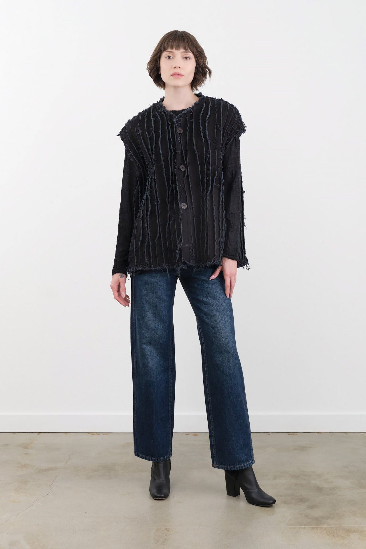 Jesse Kamm Apparel Womens Denim The 225 in Medium Roast