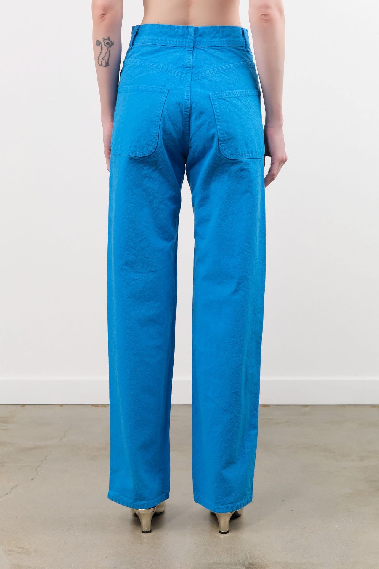 Jesse Kamm Apparel Womens Pants The 225 in Pool Blue