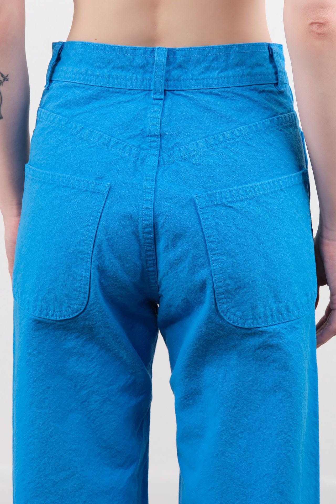 Jesse Kamm Apparel Womens Pants The 225 in Pool Blue