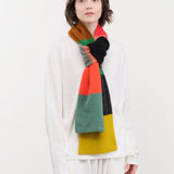 Jo Gordon Accessories Scarves Brushed Colourblock Scarf in Bright Bright / One Size