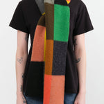 Jo Gordon Accessories Scarves Brushed Multicolor Bold Rectangles Scarf Multi