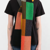 Jo Gordon Accessories Scarves Brushed Multicolor Bold Rectangles Scarf Multi