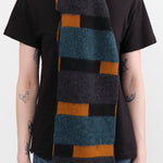 Jo Gordon Accessories Scarves Brushed Split Stripe Scarf Lugano