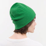 Jo Gordon Accessories Hats Felted Fine Knit Hat in Pagoda Pagoda / One Size