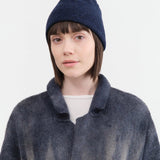 Fine Knit Plain Hat in Cosmos
