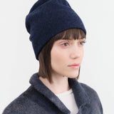 Fine Knit Plain Hat in Cosmos