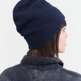 Fine Knit Plain Hat in Cosmos