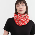 Jo Gordon Accessories Scarves Funnel Neck Warmer in Poppy Poppy