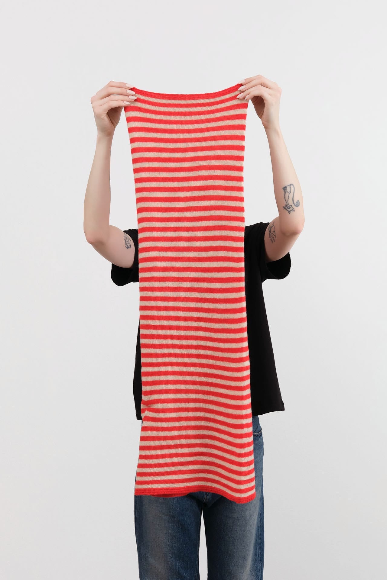 Jo Gordon Accessories Scarves Funnel Neck Warmer in Poppy Poppy