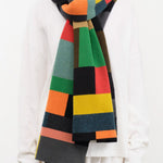 Jo Gordon Accessories Scarves Large Colourblock Column Scarf Multicolor / One Size