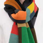 Jo Gordon Accessories Scarves Large Colourblock Column Scarf Multicolor / One Size